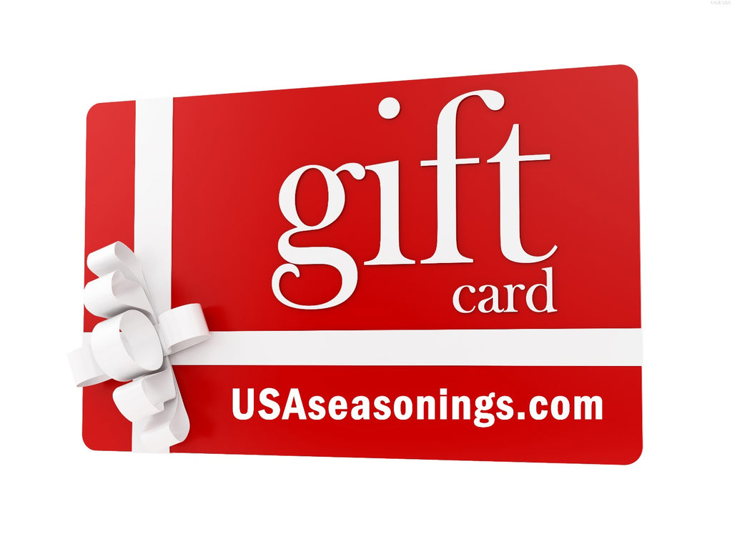 USA Seasonings Gift Card Gift Card USA Seasonings   