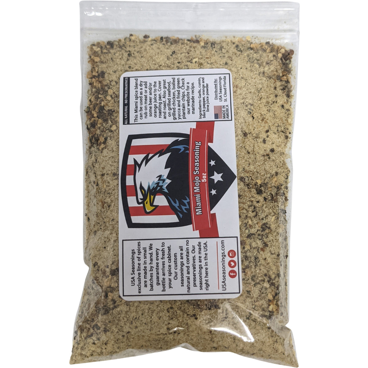 Miami Mojo Seasoning - Salt Free – USA Seasonings