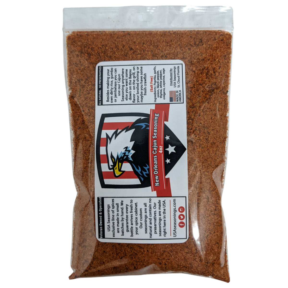 N'awlins No-Salt Cajun Seasoning