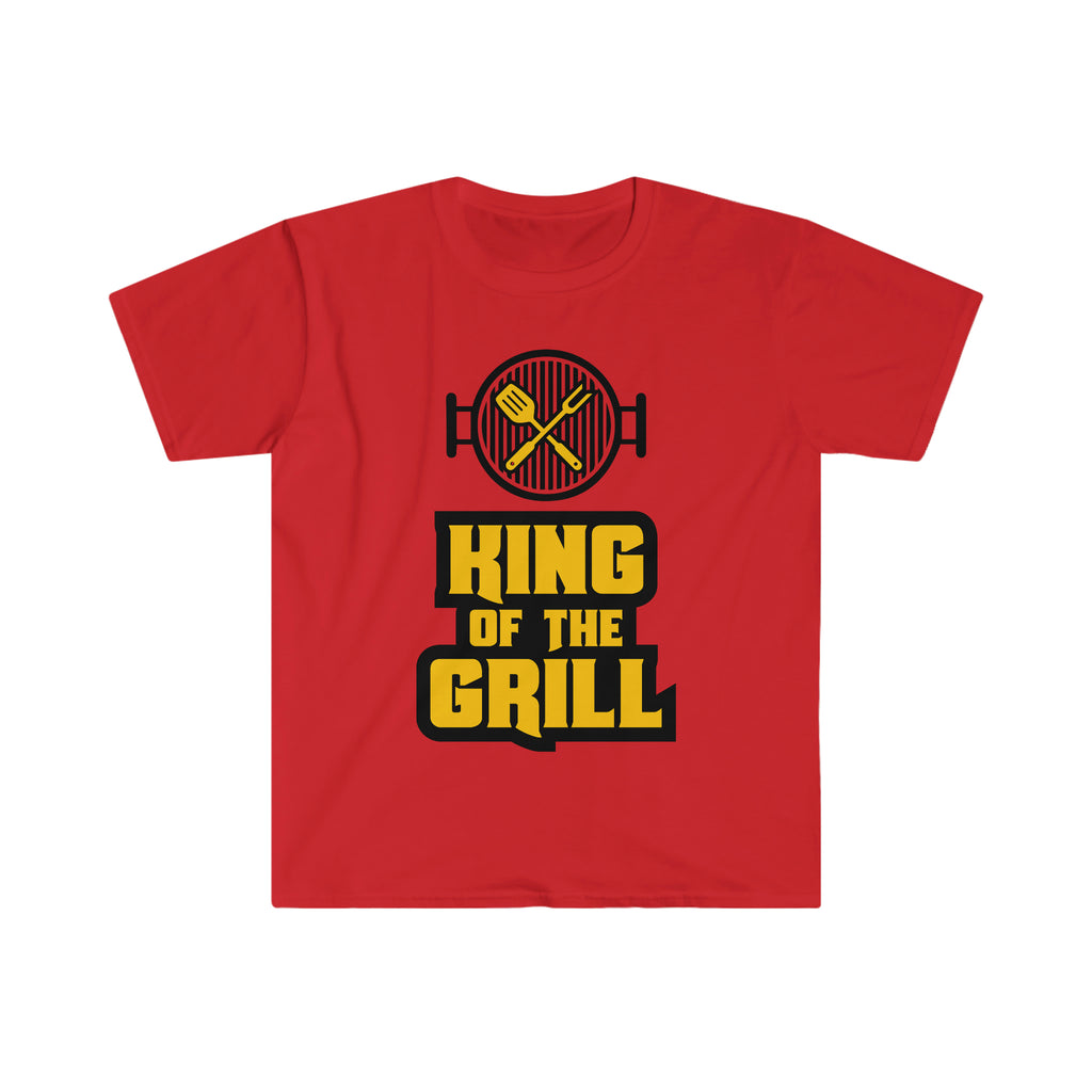 King Of The Grill T-Shirt T-Shirt USA Seasonings Red S 