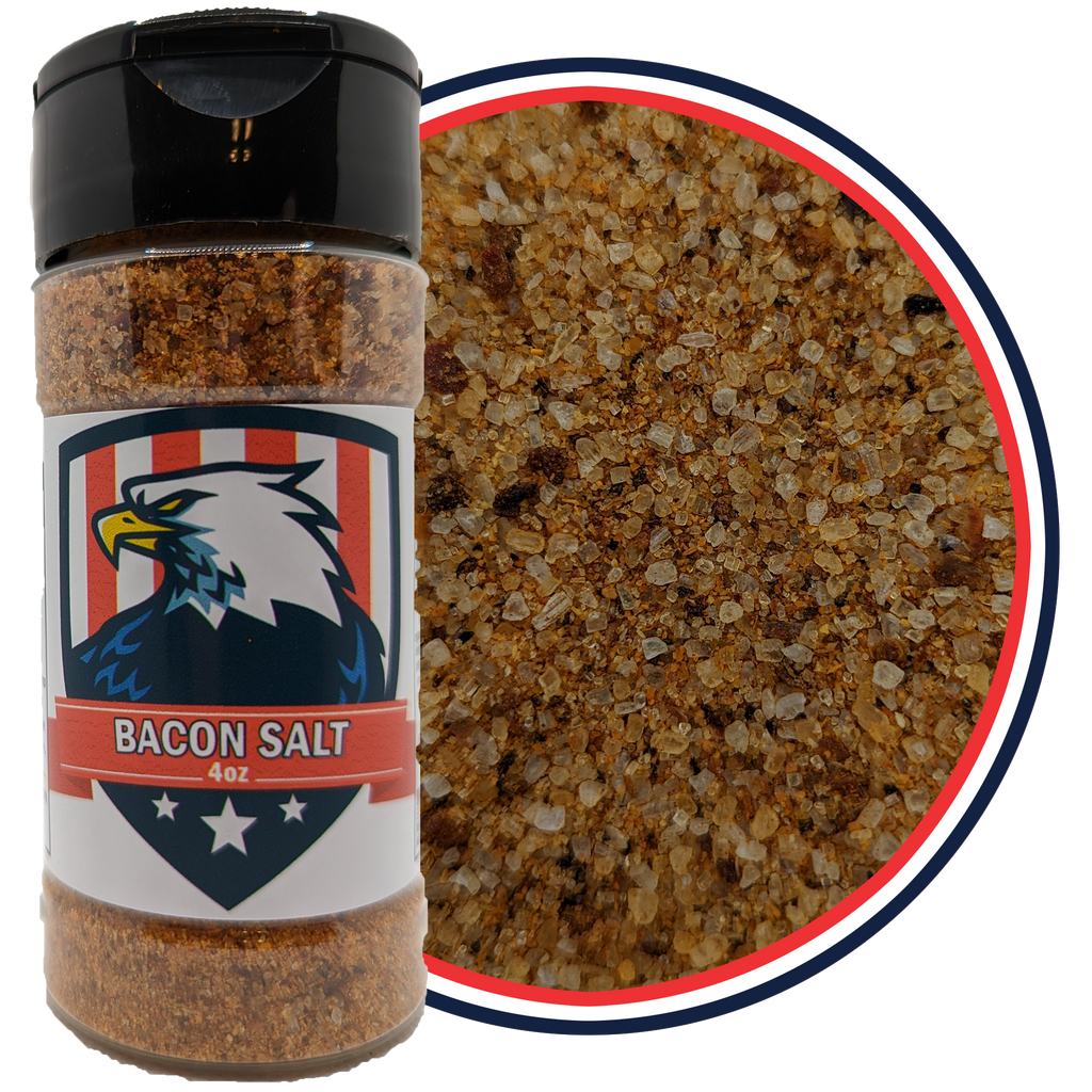 Bacon Flavored Salt - Organic SALT USA Seasonings Shaker Bottle  