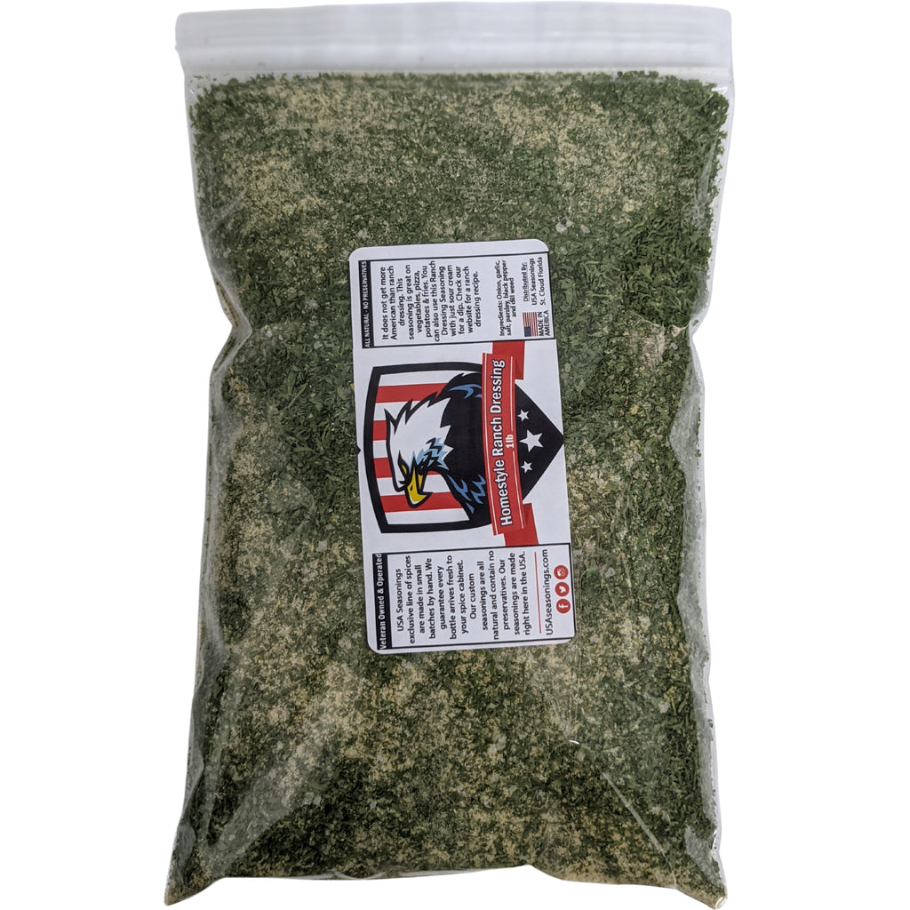 Homestyle Ranch Dressing Seasoning – USA Seasonings