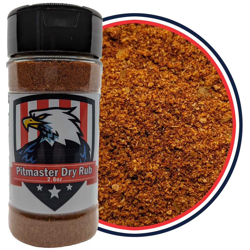 Pitmaster Dry Rub Herbs & Spices USA Seasonings Shaker Bottle  