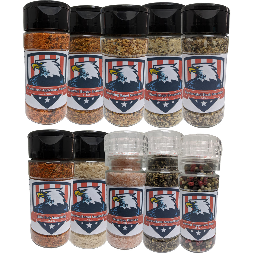 The Ultimate Spice Rack Bundle USA Seasonings   